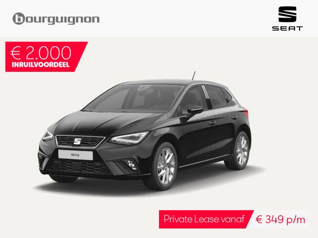 Seat IBIZA FR Business Connect 1.0 TSI 95pk | Stoelverwarming | Achteruitrijcamera | Adaptive cruise control | Keyless