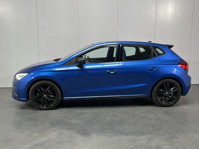 Seat IBIZA 1.0 EcoTSI FR / AUTOMAAT/ DIGITAL DASH/ KEYLESS/ LED/ 18" LMV/ NAVI/ ADAPT. CRUISE/ FULL LINK/ PARK. SENSOREN + CAMERA/ RIJ-MODI/ CLIMA