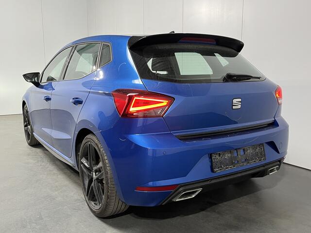 Seat IBIZA 1.0 EcoTSI FR / AUTOMAAT/ DIGITAL DASH/ KEYLESS/ LED/ 18" LMV/ NAVI/ ADAPT. CRUISE/ FULL LINK/ PARK. SENSOREN + CAMERA/ RIJ-MODI/ CLIMA