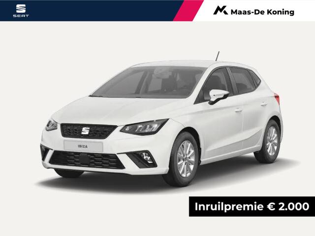 Seat IBIZA Style Plus 1.0 95 pk TSI Hatchback 5 deurs | Parkeersensoren achter | Apple carplay/ Android auto | 2000,- inruilvoordeel!