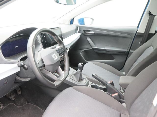 Seat IBIZA 1.0 TSI Style Business Connect | Digitaal Dashboard | Adaptive Cruise | Stoelverwarming | Navigatie | CarPlay | Sensoren | 15 Inch | 66.799 Km!!