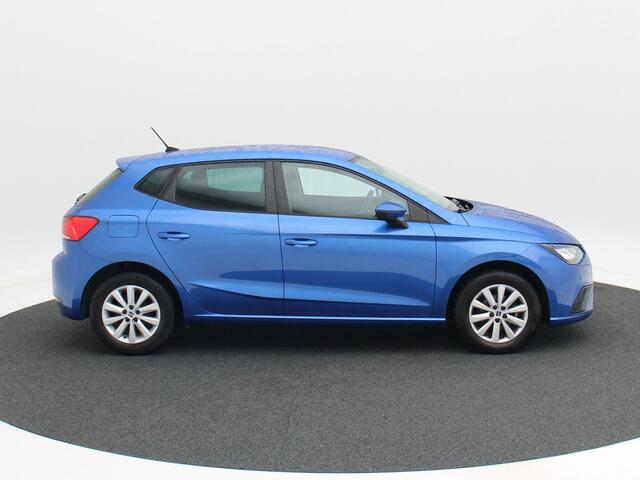 Seat IBIZA 1.0 TSI Style Business Connect | Digitaal Dashboard | Adaptive Cruise | Stoelverwarming | Navigatie | CarPlay | Sensoren | 15 Inch | 66.799 Km!!
