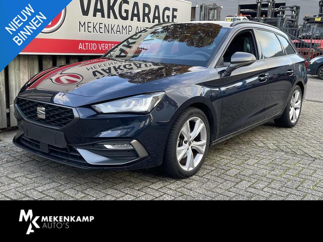Seat LEON Sportstourer 1.5 eTSI FR Business 17"/Stoel + stuurverwarming/PDC/Apple Carplay & Android Auto/Keyless/Navigatie