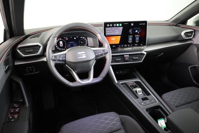 Seat LEON Sportstourer 1.5 TSI e-Hybrid FR PHEV First Edition 204pk Plug in Hybrid | Keyless Entry | 18 inch Lichtmetalen velgen | Verwarmbare voorstoelen