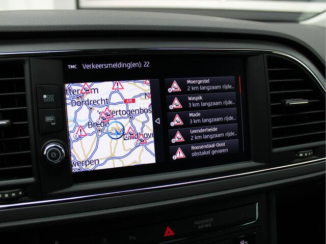 Seat LEON 1.5 TSI 150PK Style Ultimate Edition Automaat /NAVI/18'LM/Camera/Trekhaak/Stoelverwarming/PDC/Keyless/Lane assist/DAB+/NAP! 1e eig!