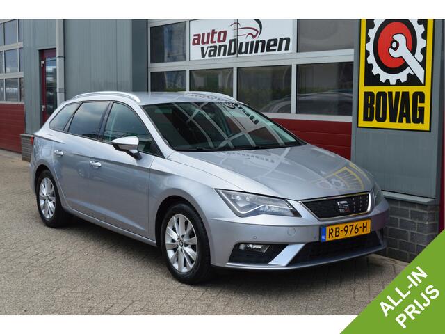 Seat LEON ST 1.0 EcoTSI Style Business Intense O.a: Full LED, Sportstoelen, Keyless, DAB, Rijklaar, Etc. All-in prijs!