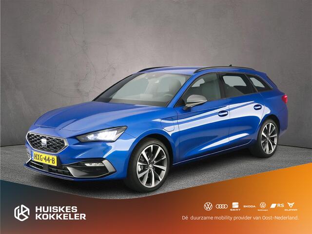 Seat LEON Sportstourer Style Business Intense 1.5 TSI eHybrid 204pk DSG Automaat Adaptive cruise control, Navigatie, LED koplampen, App connect, Parkeersensoren, Airco, DAB, Radio