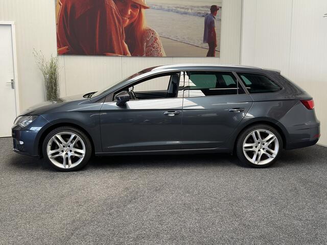 Seat LEON ST 1.6 TDI STYLE BUSINESS INTENSE NAVIGATIE CRUISE CONTROL CLIMATE CONTROL BLUETOOTH TELEFOON APPLE CARPLAY/ANDROID ACHTERUITRIJCAMERA TREKHAAK ZEER MOOI !! 3010