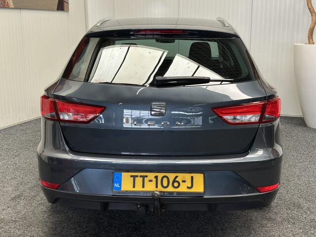Seat LEON ST 1.6 TDI STYLE BUSINESS INTENSE NAVIGATIE CRUISE CONTROL CLIMATE CONTROL BLUETOOTH TELEFOON APPLE CARPLAY/ANDROID ACHTERUITRIJCAMERA TREKHAAK ZEER MOOI !! 3010