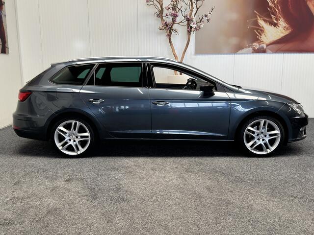 Seat LEON ST 1.6 TDI STYLE BUSINESS INTENSE NAVIGATIE CRUISE CONTROL CLIMATE CONTROL BLUETOOTH TELEFOON APPLE CARPLAY/ANDROID ACHTERUITRIJCAMERA TREKHAAK ZEER MOOI !! 3010