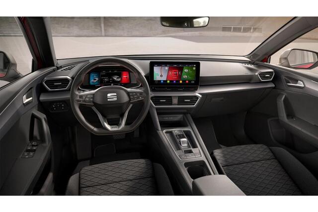 Seat LEON Sportstourer 1.5 eTSI DSG FR Business Intense | Navigatie | 18 inch LM velgen | Sportstoelen | Full LED lampen | Achteruitrijcamera