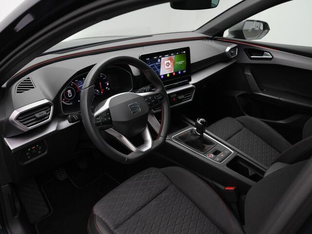 Seat LEON 1.0 TSI 110 pk FR Business Intense | Achteruitrijcamera | Navigatie | Sportonderstel | Side Assist