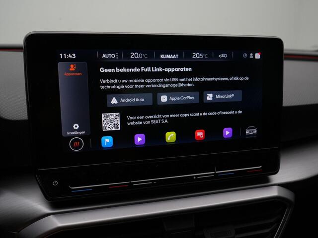 Seat LEON 1.0 TSI 110 pk FR Business Intense | Achteruitrijcamera | Navigatie | Sportonderstel | Side Assist