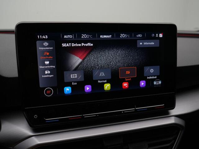 Seat LEON 1.0 TSI 110 pk FR Business Intense | Achteruitrijcamera | Navigatie | Sportonderstel | Side Assist