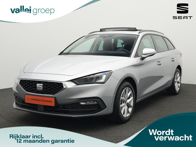 Seat LEON Sportstourer 1.0 TSI 110 pk Style Business Intense | Panoramadak | Stuur-/stoelverwarming | Achteruitrijcamera | Navigatie