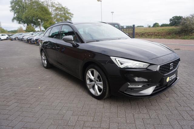 Seat LEON Sportstourer 1.0 TSI FR SPORT LUXE KEURIGE NETTE STAAT PANORAMADAK VIRTUEEL COCKPIT CAMERA STOEL+STUURVERWARMING ANDROID/APPLECARPLAY NAVI 17INCH KEYLESS CLIMA CRUISE BLUETOOTH ENZ...