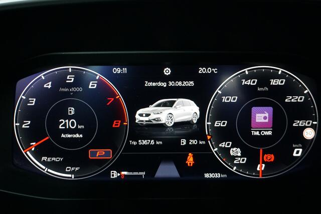 Seat LEON Sportstourer 1.5 TSI FR Automaat | FULL LED | STOEL/STUURVERW. | CAMERA | ACC | KEYLESS |