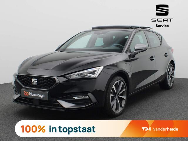 Seat LEON 1.4 TSI eHybrid PHEV FR Business Intense 204PK DSG Navi, Keyless, Pano-Schuifdak, Memory stoel, Stuurverwarming, Side Assist, 18" LM