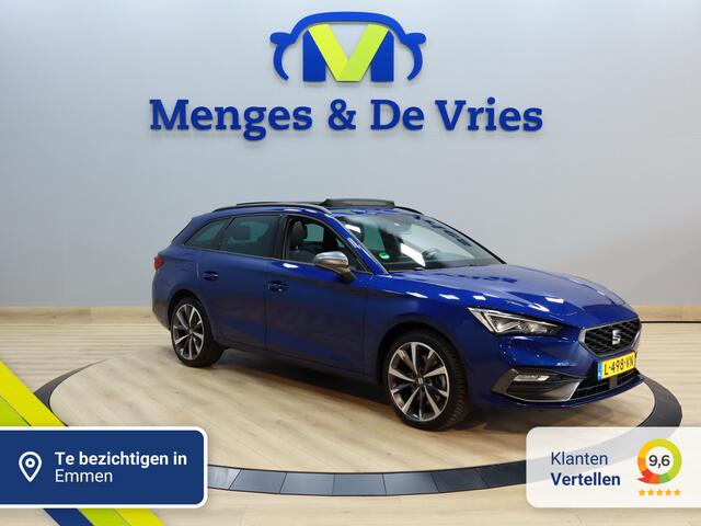 Seat LEON Sportstourer 1.4 TSI eHybrid PHEV FR Airco ECC | Panorama | LED | Adaptive Cruise | Virtual | Camera | Isofix