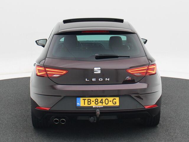 Seat LEON 1.4 TSi 150 Pk Automaat FR Business Intense | Elektrisch Panorama Dak | Parkeersensoren | Trekhaak | Privacy Glass | Stoel Verw. | Carplay | Navigatie | LED | 18 Inch