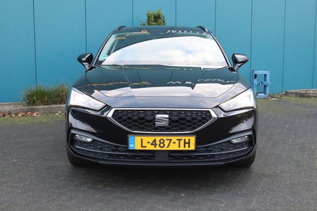 Seat LEON Sportstourer 1.5 TSI Style Business Intense CARPLAY|TREKH|ADAPT.CRUISE|STUUR/STOELVERW|ELEK.A.KLEP|CAM|NAV|LED|ECC|PDC|17'LMV 1'EIG