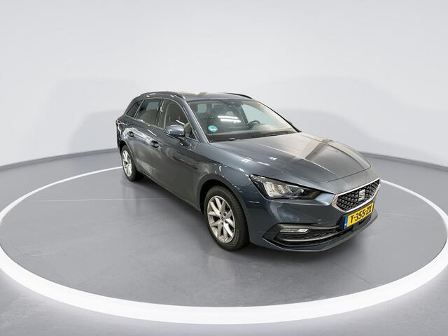 Seat LEON Sportstourer 1.0 TSI 110pk Style Business Intense · Apple/Android Car Play · Camera · Navigatie · P-Sensoren · Park Assist · 16'' Inch · Garantie t/m 10-10-2027 of 100.000km