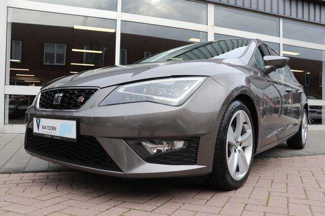 Seat LEON 1.4 EcoTSI FR Connect Dealer onderhouden, Navigatie, Full-led.