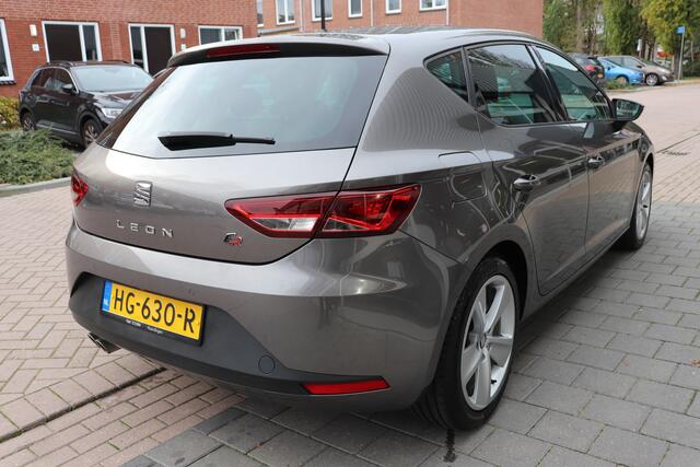 Seat LEON 1.4 EcoTSI FR Connect Dealer onderhouden, Navigatie, Full-led.