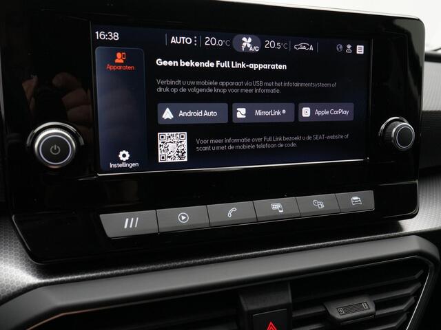 Seat LEON Sportstourer 1.0 TSI 110 pk Style | LED koplampen | Luxe lederen bekleding | Climatronic | Parkeersensoren achter | Cruise Control | DAB | CarPlay | 18 inch