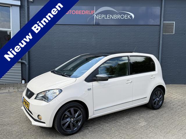 Seat MII 1.0 Mii by Mango Bj 2016 km 44.000 Apk 02-2026 Schuifdak,Luxe bekleding,Airco,14Inch
