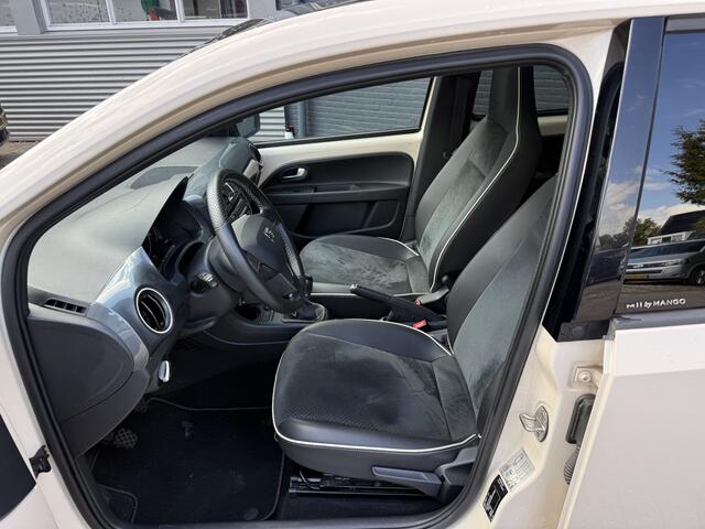 Seat MII 1.0 Mii by Mango Bj 2016 km 44.000 Apk 02-2026 Schuifdak,Luxe bekleding,Airco,14Inch