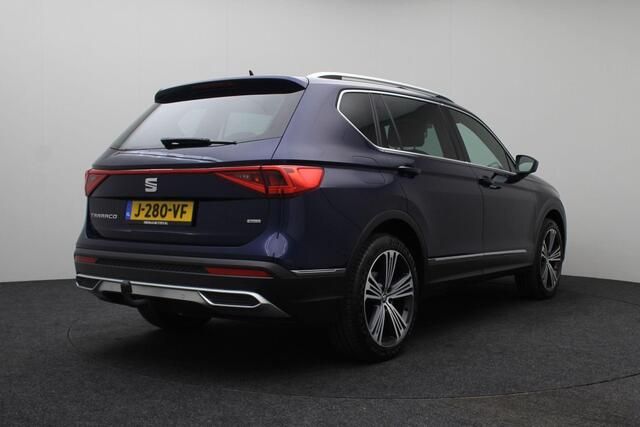 Seat Tarraco 2.0 TSI 4DRIVE Xcellence 2019 Panoramadak | Carplay | Digitaal dashboard | 7 persoons | Cruise control | Climate control | Trekhaak | PDC | LED | Stoelverwarming | Lichtmetaal |