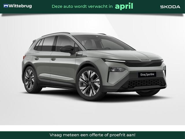 Skoda Elroq 85 Sportline Edition Business Upgrade Pakket Plus / Winter Pakket / Trekhaak Wegklapbaar