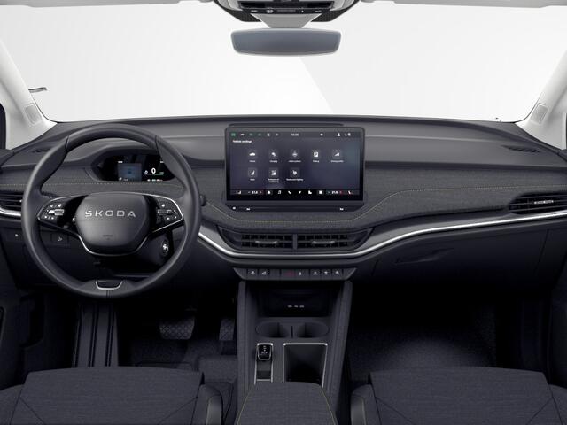 Skoda Elroq Business Edition Tour Elektromotor 210 kW / 286 PK | Timiano Green | Trekhaak | 1500,- inruilvoordeel!!