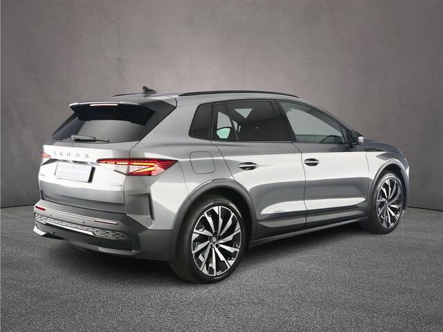 Skoda Elroq 85 Sportline Edition 286pk Automaat Adaptive cruise control, Navigatie, Achteruitrijcamera, LED matrix koplampen, Elektrische achterklep, Stuurwiel verwarmd