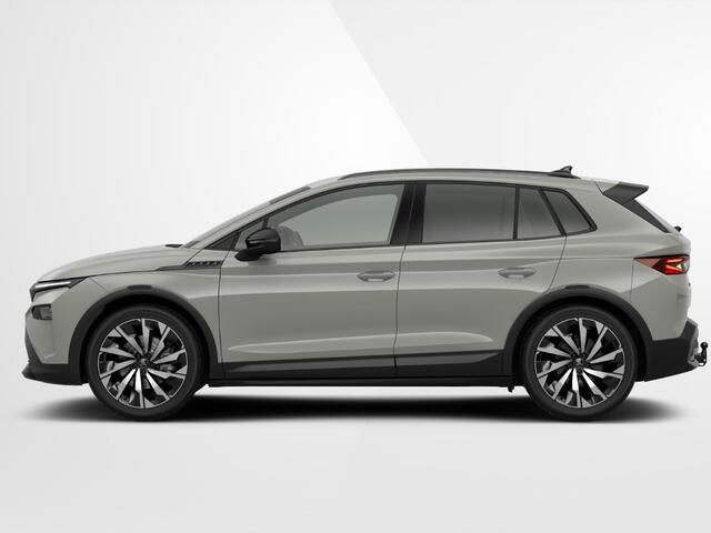 Skoda Elroq Sportline Elektromotor 150 kW / 204 PK SUV Elektri | 21'' Lichtmetalen Velgen | Business Upgrade Clever Pakket | Trekhaak wegklapbaar | 1500,- inruilvoordeel!!