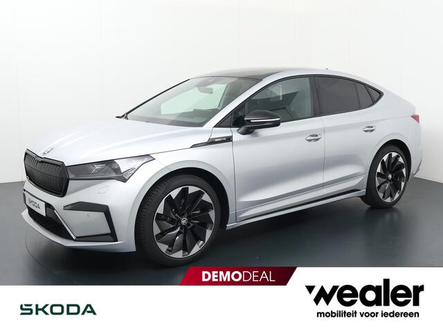 Skoda Enyaq iV Coupé 60 Sportline 180 pk | Panodak | Carplay | Navi | 21" | 395 km actieradius |