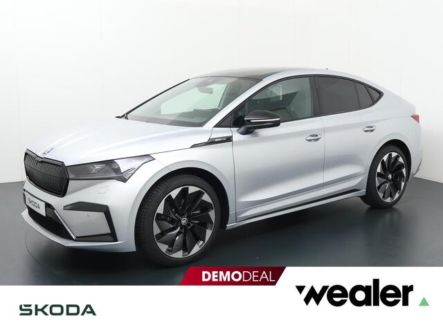 Skoda Enyaq iV Coupé 60 Sportline 180 pk | Panoramadak | Apple Carplay/Android Auto | Navigatie | 21" lichtmetalen velgen | 395 km actieradius |