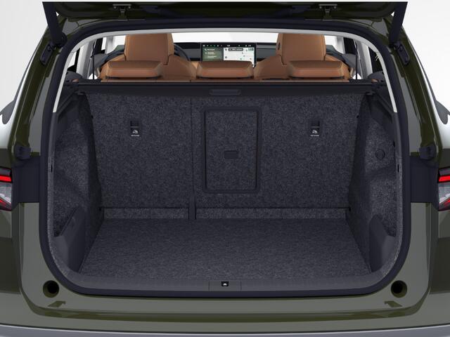 Skoda Enyaq iV Business Edition Elektromotor 210 kW / 286 PK SUV | Metallic Lak | Cognac Leder | Trekhaak wegklapbaar | 2000,- inruilvoordeel !!