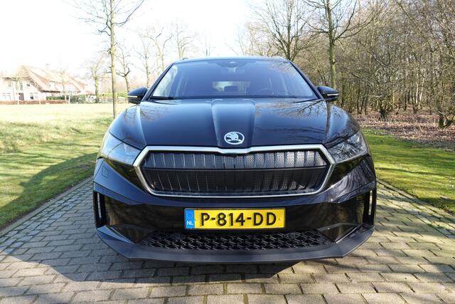 Skoda Enyaq iV 80 First Edition High | Leer | Panorama dak | Cruise control | Elektrisch verstelbare stoelen met geheugen | Stoelverwarming |