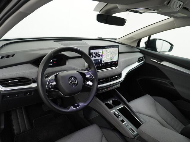 Skoda Enyaq iV 60 Business Edition Plus Apple Carplay Android Auto Navi Ecc Adaptieve Cruise Control Camera Keyless Led Pdc Dab Stoelverwarming Bluetooth Dodehoek detector Draadloze tel.lader Rijstrooksensor Regen-Lichtsensor Origineel Nederlandse 1e Eigenaar Auto nieuw