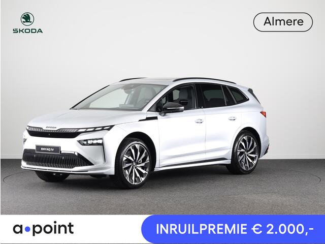 Skoda Enyaq iV 85 Sportline 286 pk | Business upgrade pakket - ADVANCED | Panoramadak | 21 inch lichtmetalen velgen
