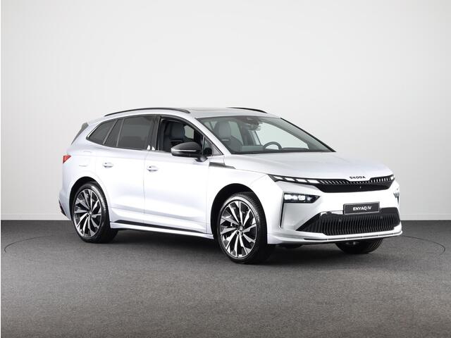 Skoda Enyaq iV 85 Sportline 286 pk | Business upgrade pakket - ADVANCED | Panoramadak | 21 inch lichtmetalen velgen