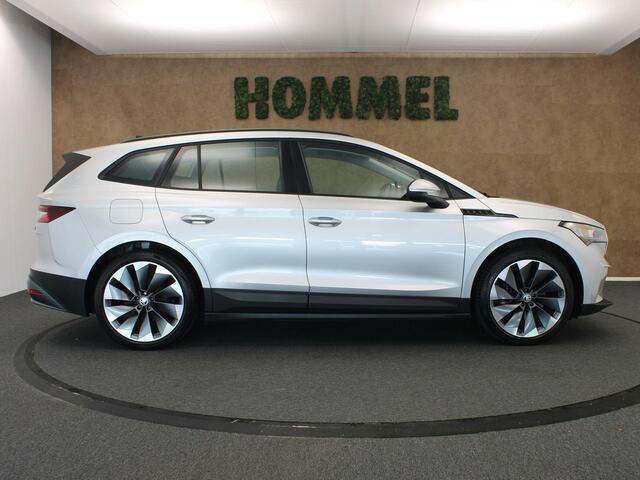 Skoda Enyaq iV 60 - ORIGINEEL NEDERLANDSE AUTO - CRUISE CONTROL - APPLE CARPLAY/ANDROID AUTO - CLIMATE CONTROL - NAVIGATIE FULL MAP - LICHTMETALEN VELGEN 21 INCH - HALFLEDEREN BEKLEDING - STOELVERWARMING VOORZIJDE