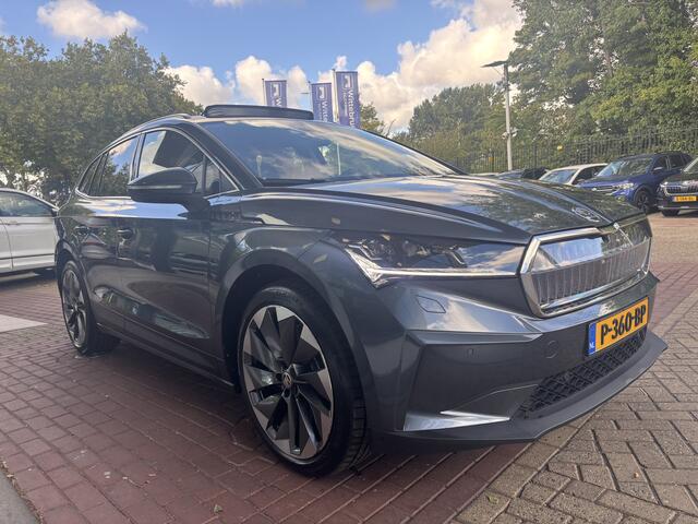 Skoda Enyaq iV 80 / Crystal Face / Lederen bekleding / 21Inch / Panorama dak /
