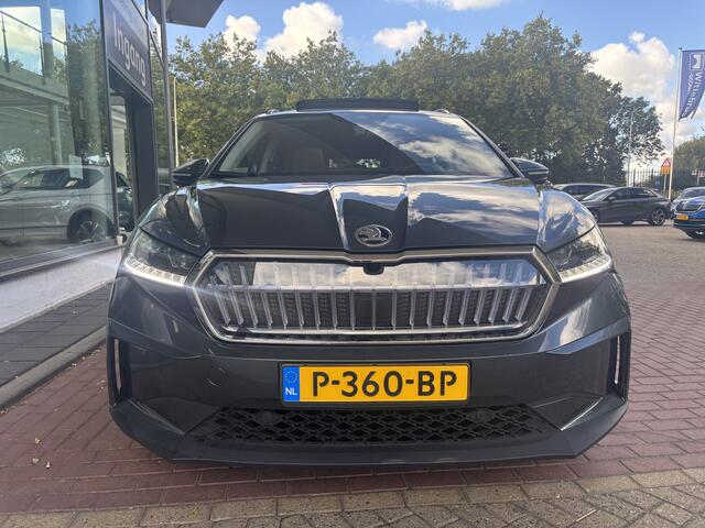Skoda Enyaq iV 80 / Crystal Face / Lederen bekleding / 21Inch / Panorama dak /