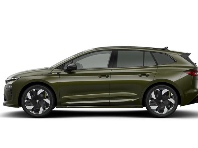Skoda Enyaq iV 85X RS 340 pk | Business Upgrade Pakket - MAXX | Lederen bekleding | Panoramadak | Winter pakket | 21 inch lichtmetalen velgen