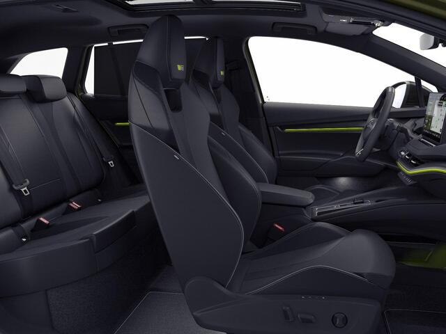 Skoda Enyaq iV 85X RS 340 pk | Business Upgrade Pakket - MAXX | Lederen bekleding | Panoramadak | Winter pakket | 21 inch lichtmetalen velgen