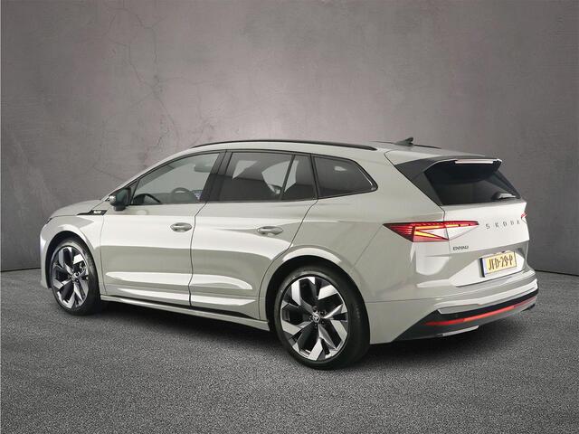 Skoda Enyaq iV 85X RS 340pk Automaat Adaptive cruise control, CANTON audio, Head up display, LED matrix koplampen, Elektrische achterklep, 360 camera, Achteruitrijcamera