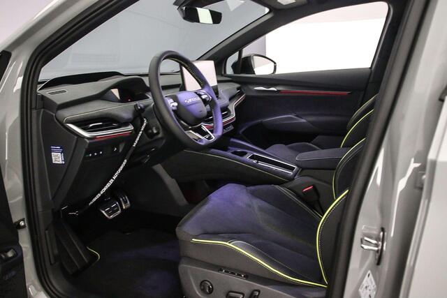 Skoda Enyaq iV 85X RS 340pk Automaat Adaptive cruise control, CANTON audio, Head up display, LED matrix koplampen, Elektrische achterklep, 360 camera, Achteruitrijcamera